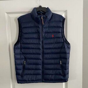 Men's Polo Ralph Lauren Navy Vest/Large